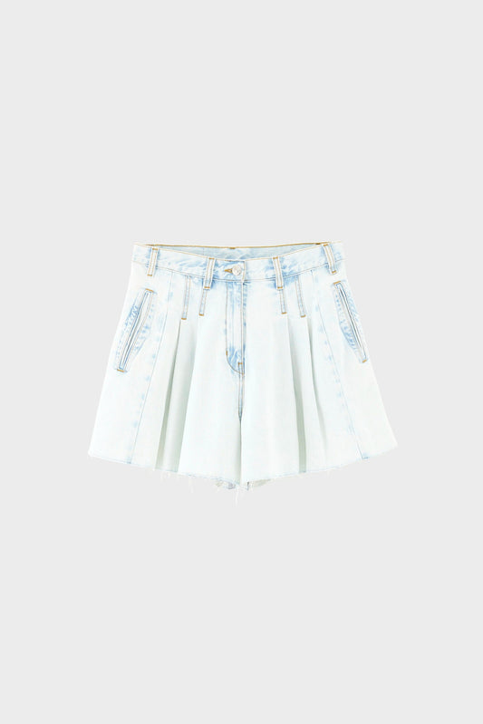 Denim Shorts Presley61 D0599 Ice-Bleach