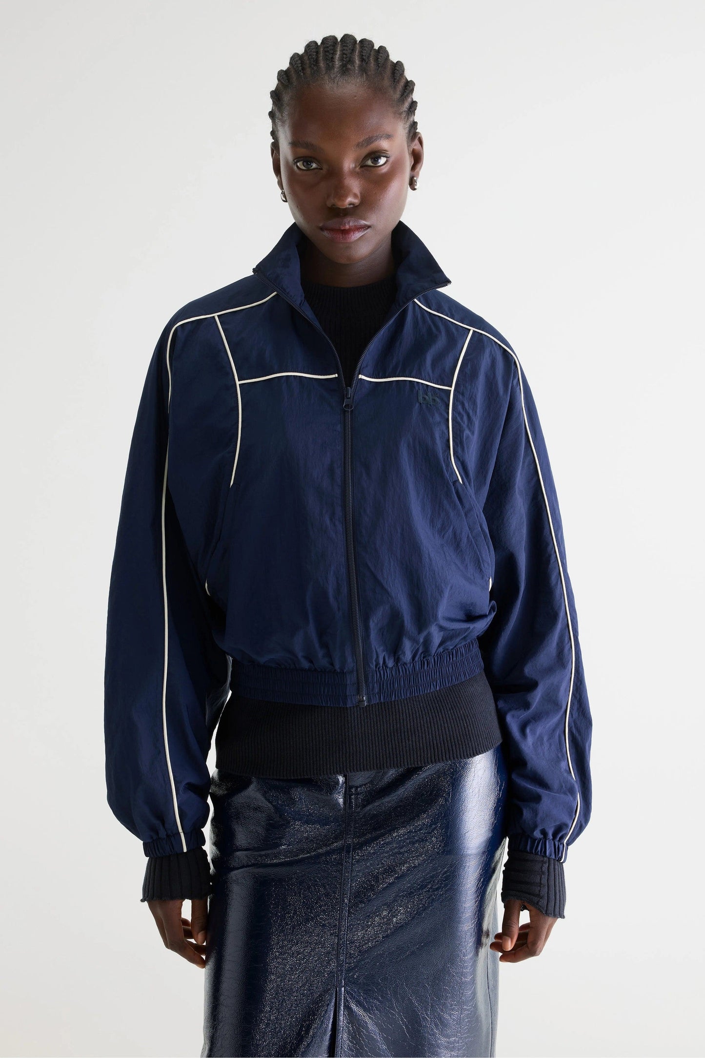 Bellerose | Tropy Captain Jacket - Piped Navy