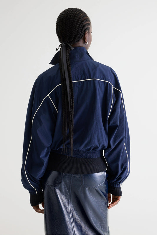 Bellerose | Tropy Captain Jacket - Piped Navy
