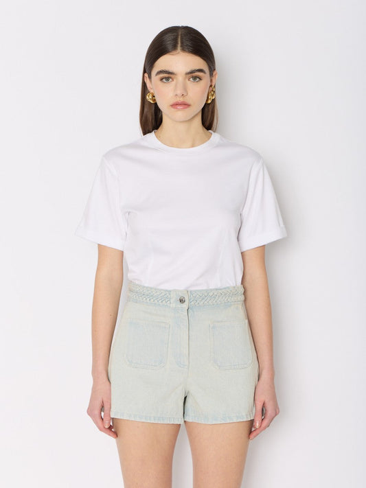 Denim Shorts 20psasha Light-Blue-Denim