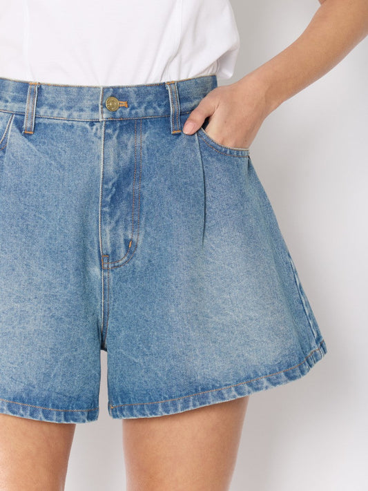 Denim Shorts 20psyla Blue