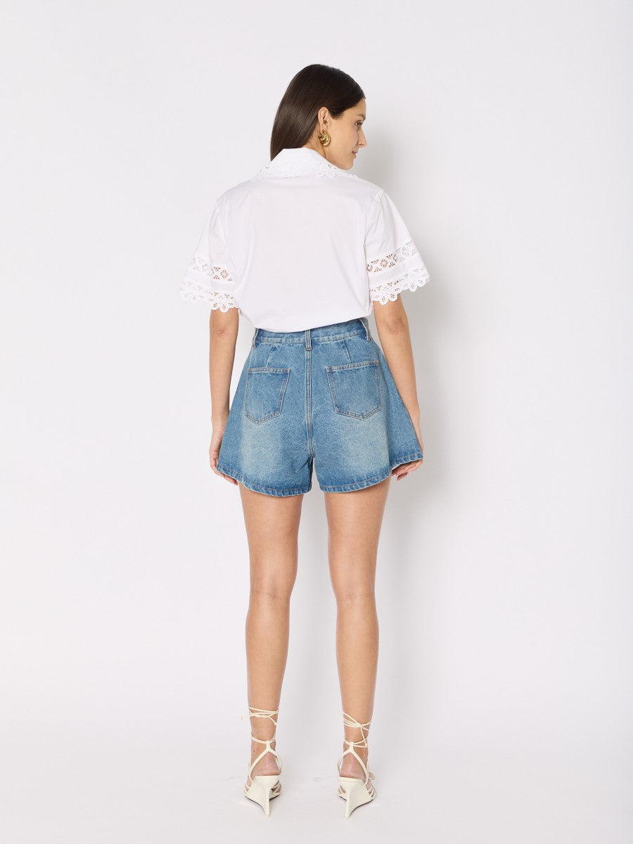 Denim Shorts 20psyla Blue