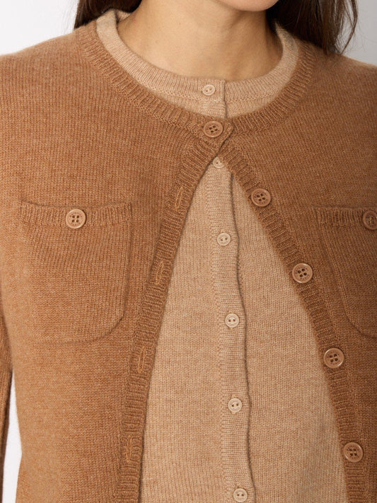 Cardigan 21mygigi Beige-Mix