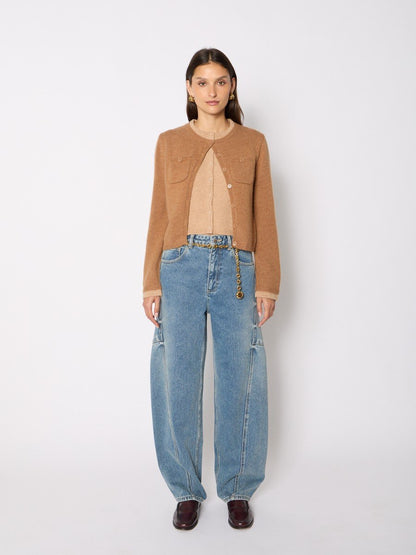 Cardigan 21mygigi Beige-Mix