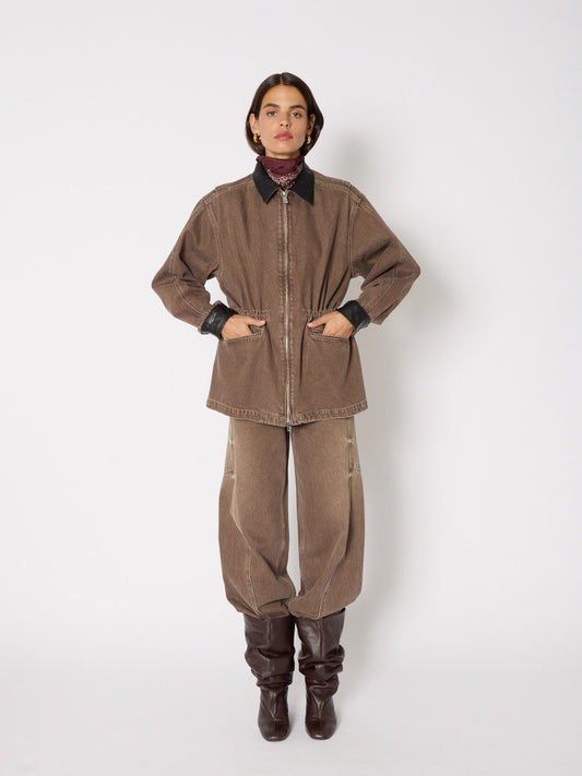 Jacket 21vivienne Brown-Denim