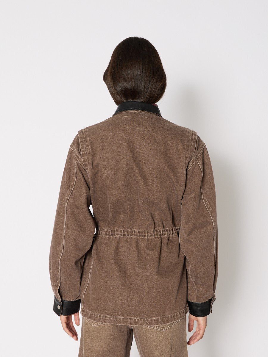 Jacket 21vivienne Brown-Denim
