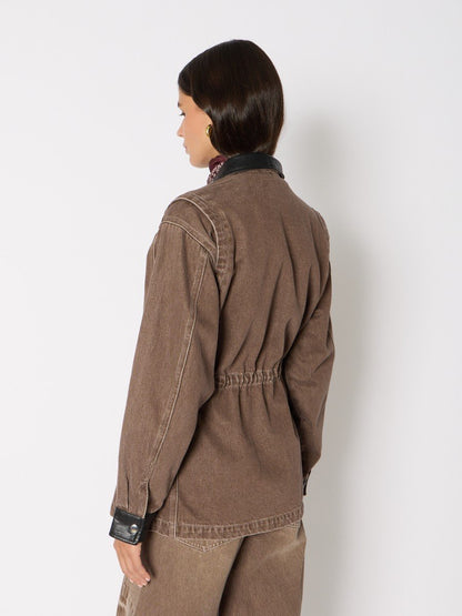 Jacket 21vivienne Brown-Denim
