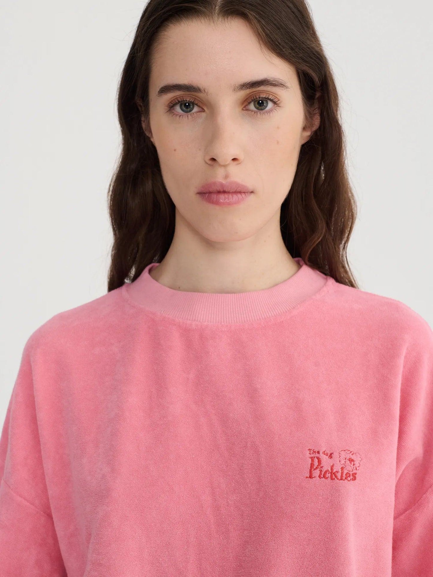 BOBO CHOSES | Pink Dropped Shoulder Sweatshirt