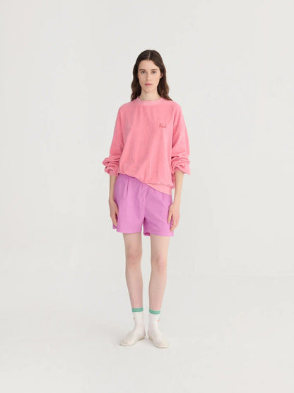 BOBO CHOSES | Pink Dropped Shoulder Sweatshirt