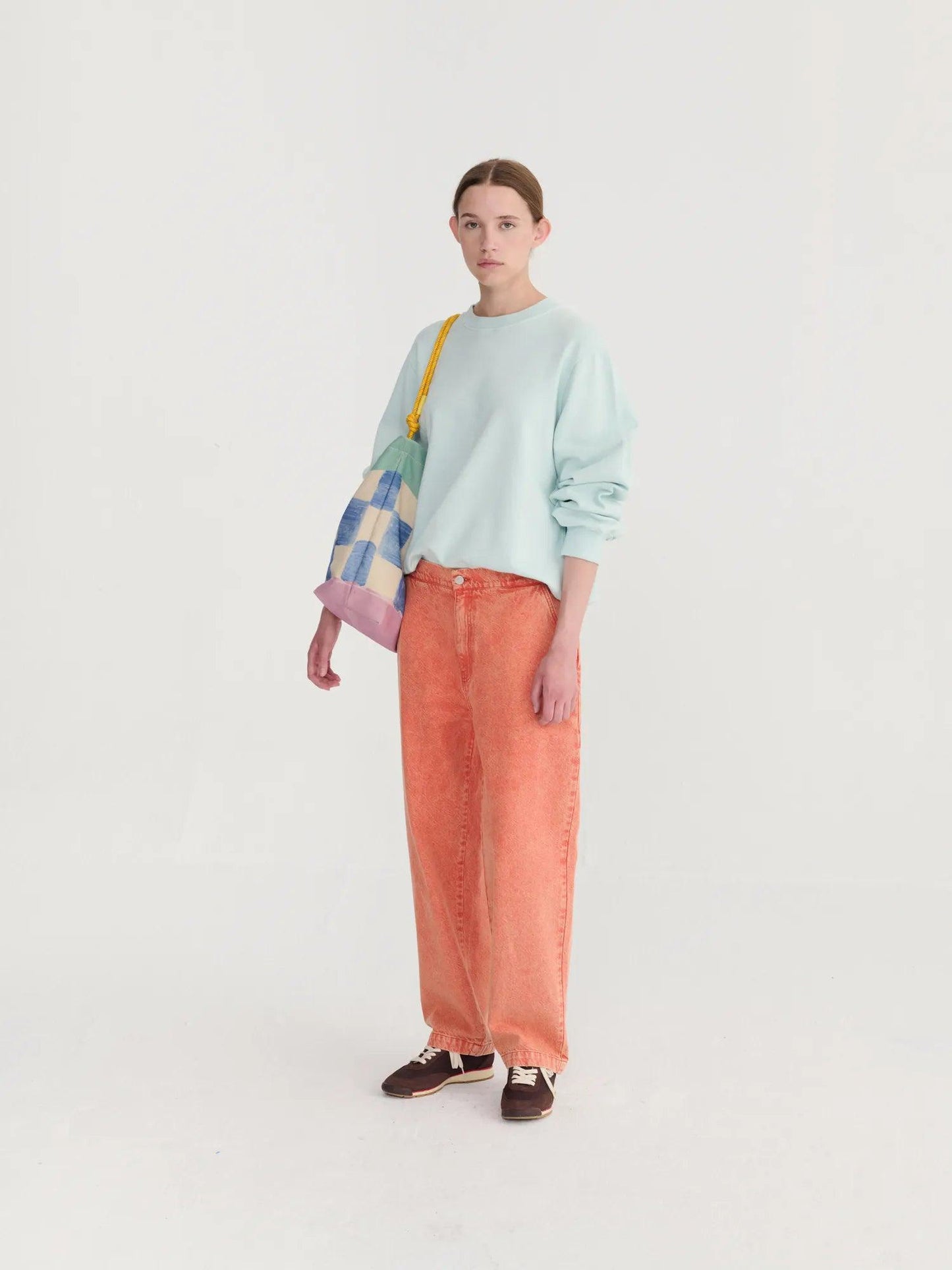 BOBO CHOSES | Relaxed Straight-Leg Jeans in Red