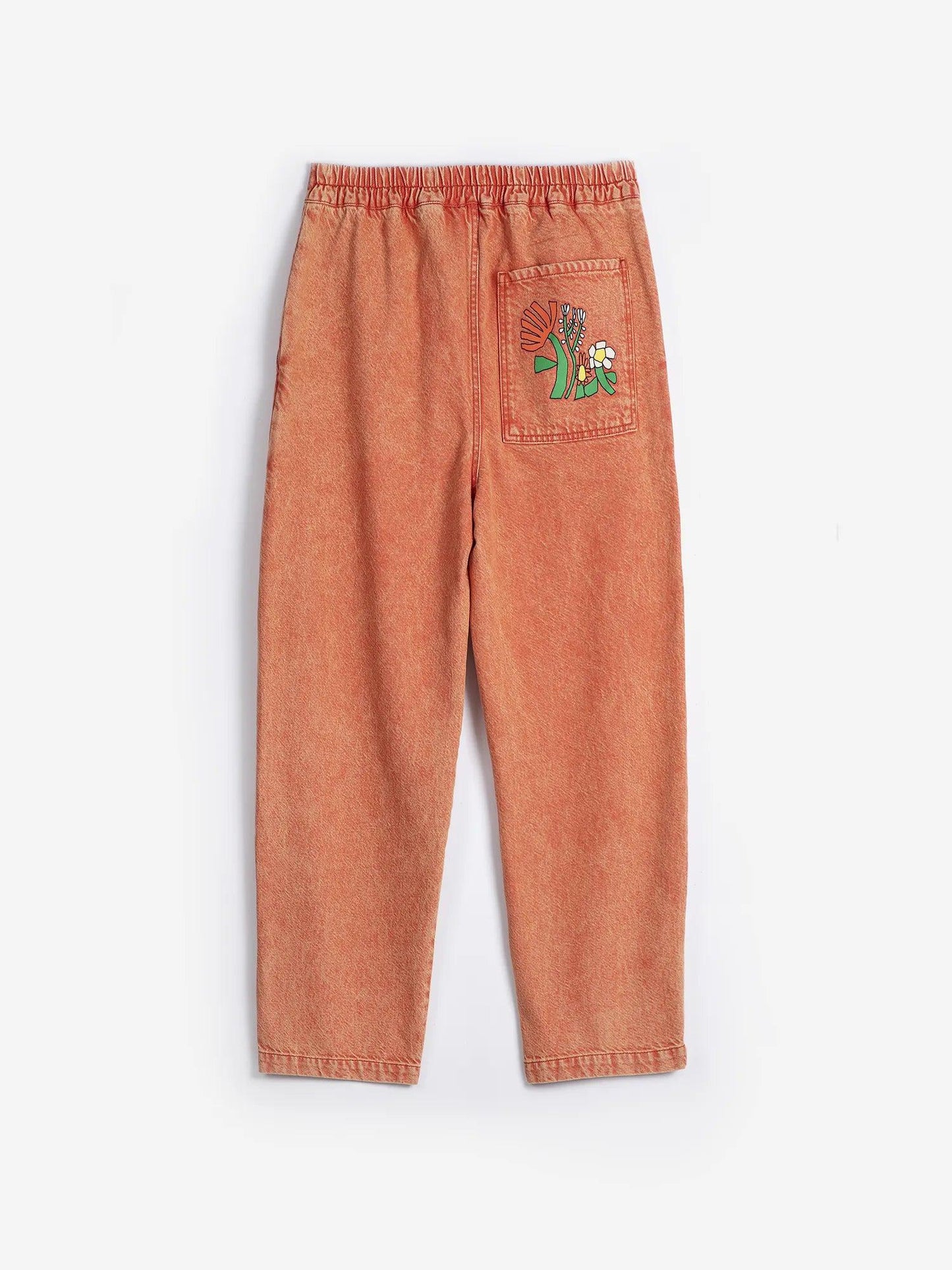 BOBO CHOSES | Relaxed Straight-Leg Jeans in Red