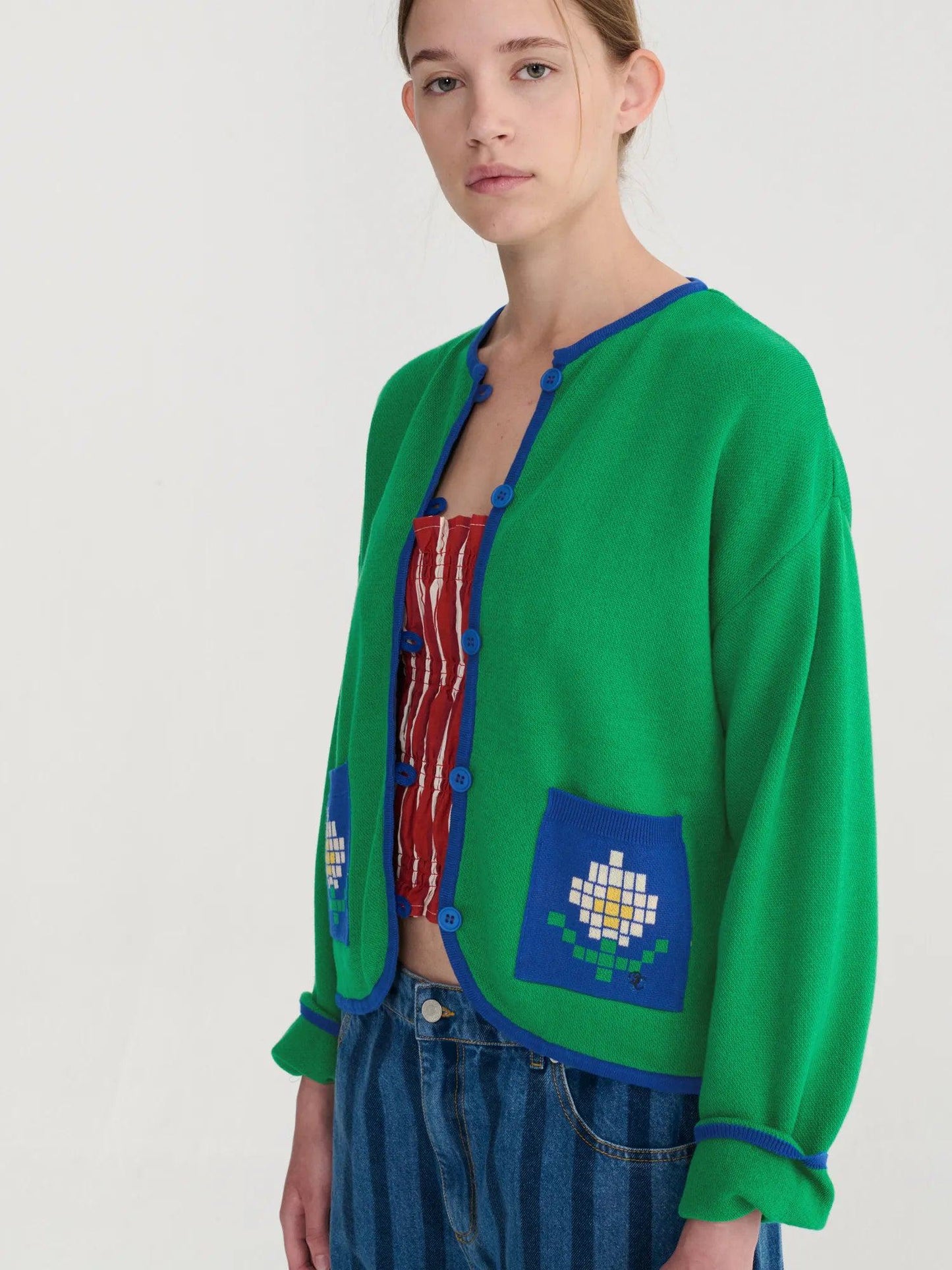 Cardigan 126ad096 Green