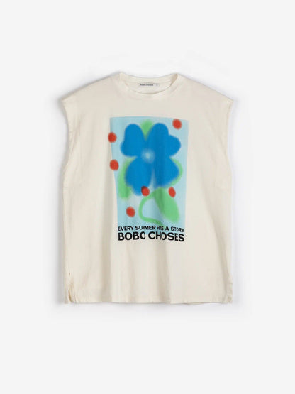 BOBO CHOSES | Organic Cotton Crewneck T-Shirt - White