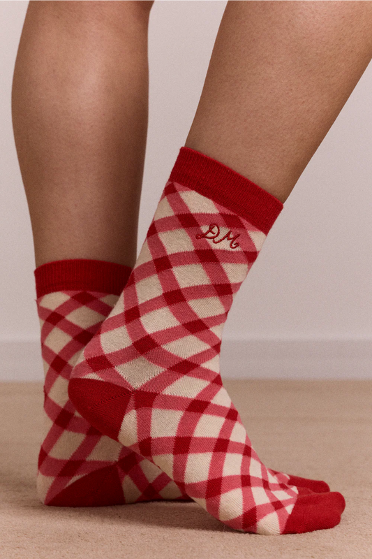 Socks 2 Pack Socks Gingham