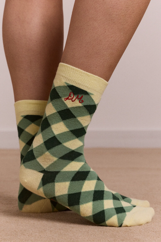 Socks 2 Pack Socks Gingham