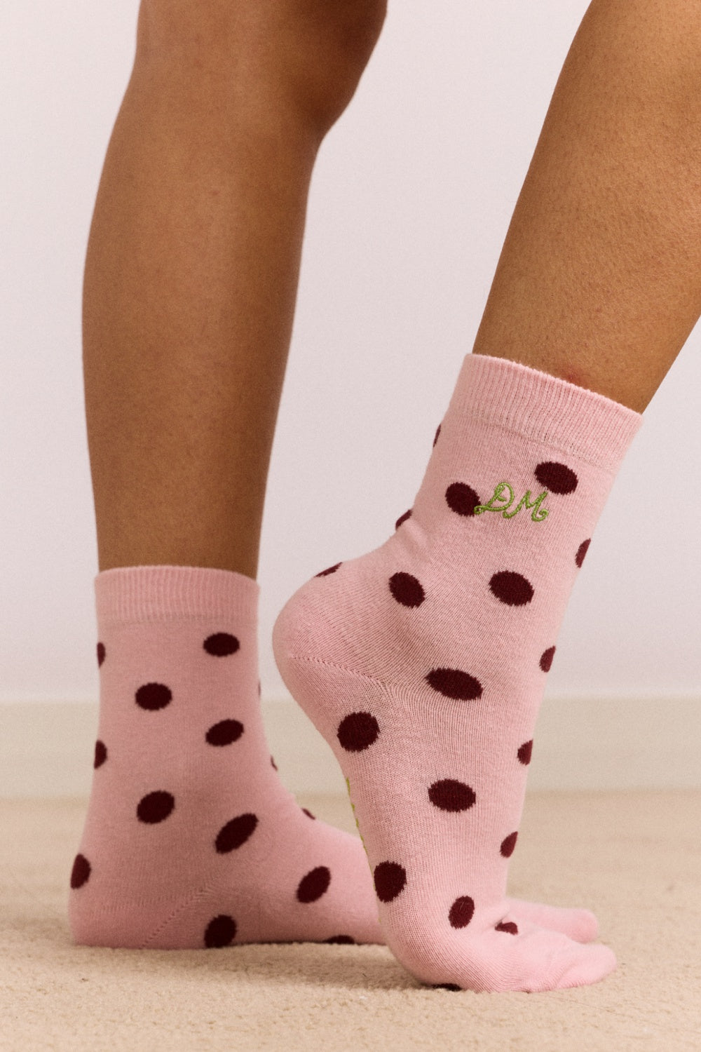 DAMSON MADDER-666 2 PACK SOCKS-PINK BURG SPOT_01.jpg