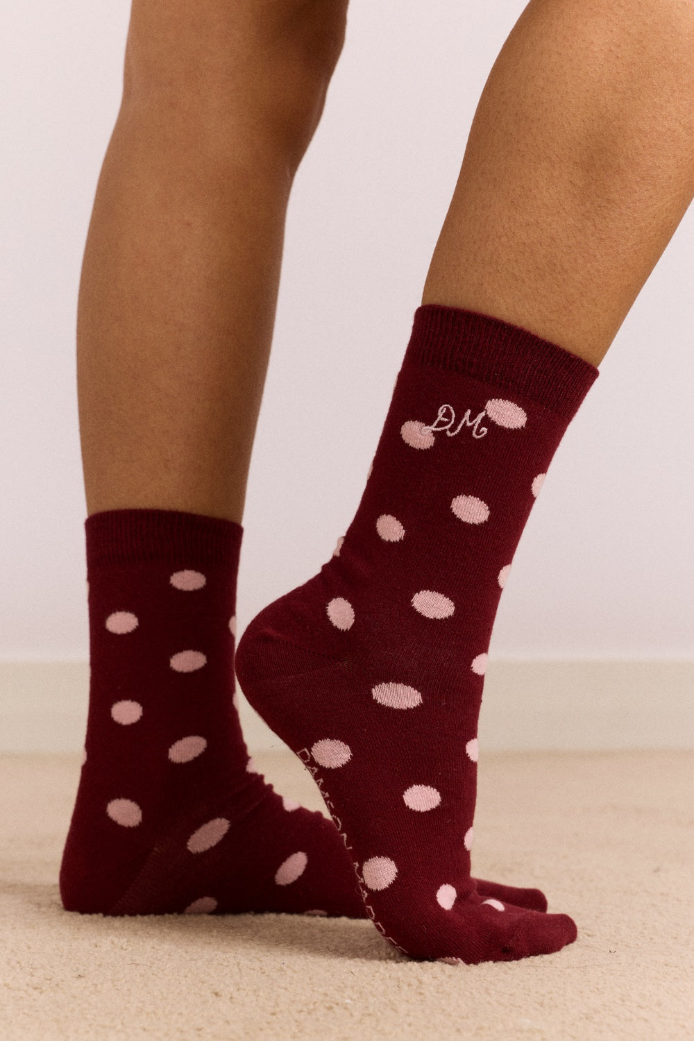 DAMSON MADDER-666 2 PACK SOCKS-PINK BURG SPOT_02.jpg