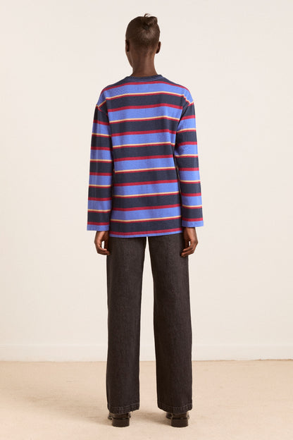 DAMSON MADDER-666 ALI LS TEE-NAVY TAN BURG STRIPE_07.jpg