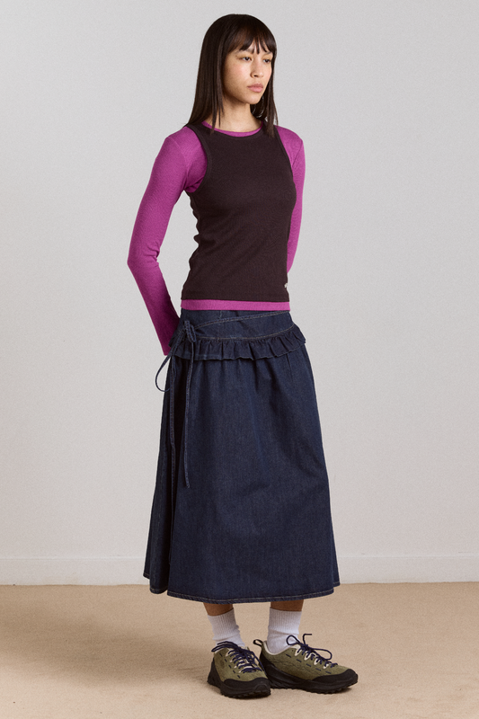Skirt Bellamie Skirt Indigo