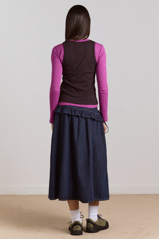 Skirt Bellamie Skirt Indigo