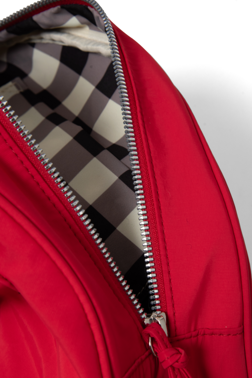 Damson Madder | Berta Bowler Bag - Crescent Red Shoulder Bag