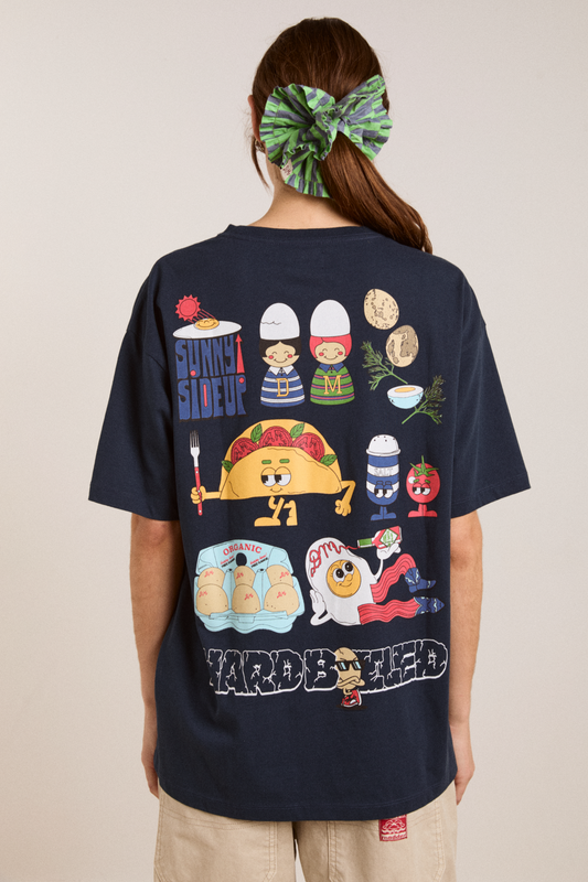 Tshirt Breakfast Tee Navy