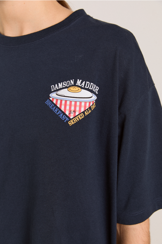 Tshirt Breakfast Tee Navy