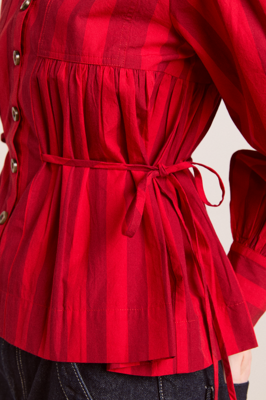 Aw25-dm-2149 Charlize Blouse Red