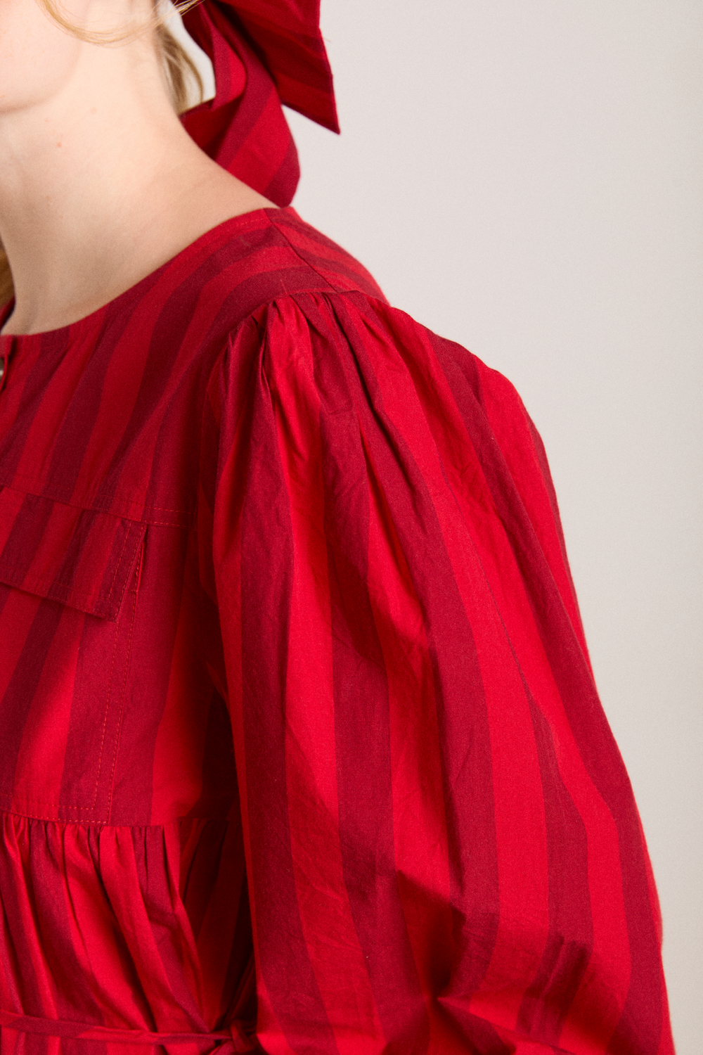 Aw25-dm-2149 Charlize Blouse Red