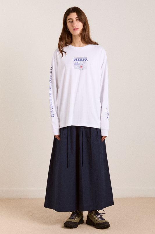 Tshirt Damson Deli Tee Off-White