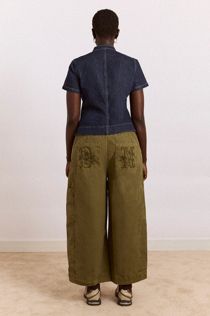 DAMSON MADDER-666 FELIX TWILL TROUSER-OLIVE_03.jpg