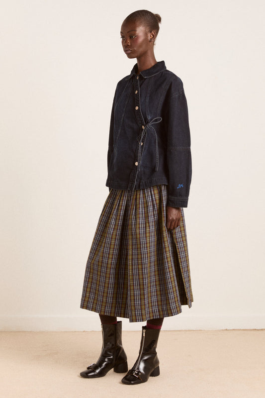 Aw25-dm-2146 Finella Denim Sh Blue