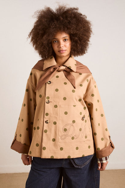 DAMSON MADDER-666 JERRY RE CROP TRENCH-GINGER CHECK_03.jpg