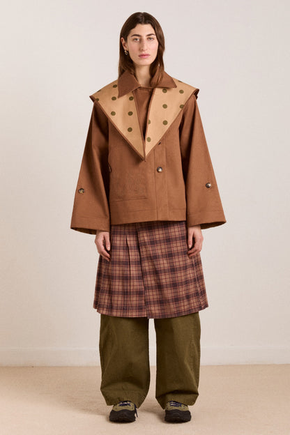DAMSON MADDER-666 JERRY RE CROP TRENCH-GINGER CHECK_04.jpg