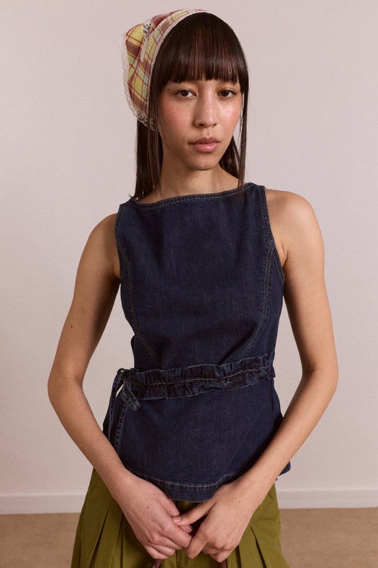 Blouse Maxime Top Indigo