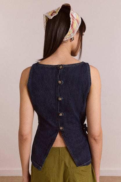 Blouse Maxime Top Indigo
