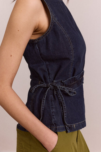 Blouse Maxime Top Indigo