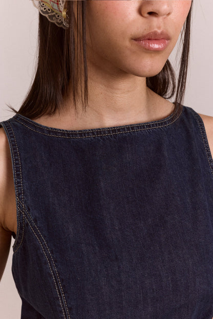 Blouse Maxime Top Indigo
