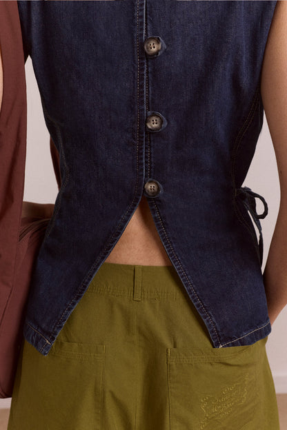 Blouse Maxime Top Indigo