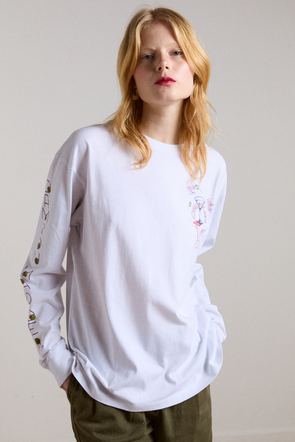 Aw25-dm-2192 Olive Hotel Ls T White