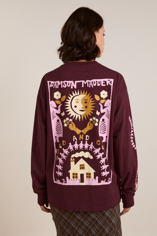 Paper Cut Gals Women Tee 100 Percent Organic Cotton - Mint Leaf