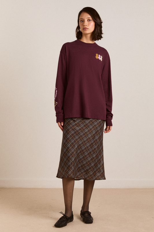 Paper Cut Gals Women Tee 100 Percent Organic Cotton - Mint Leaf