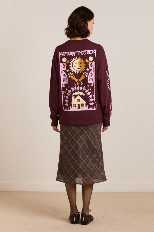 Paper Cut Gals Women Tee 100 Percent Organic Cotton - Mint Leaf