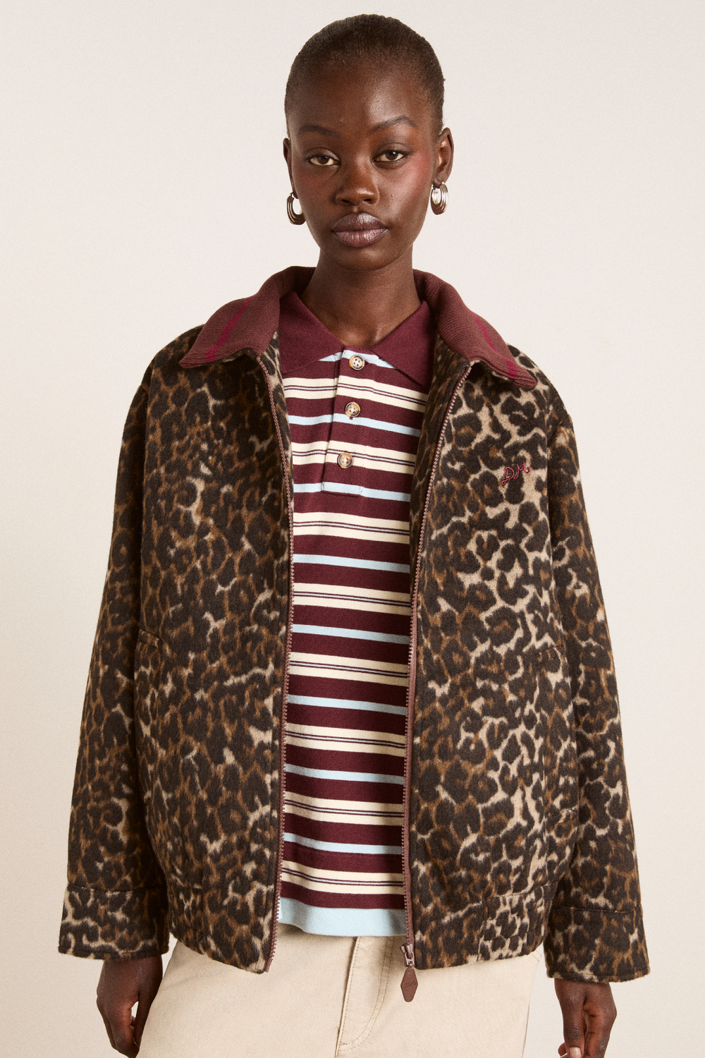 Aw25-dm-2134 Pixie Wool Bombe Leopard