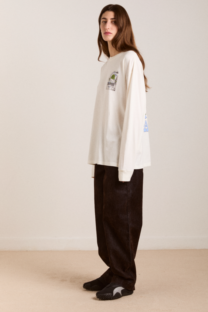 DAMSON MADDER | Plant Patch Pals Oversized T-Shirt - Off-White
