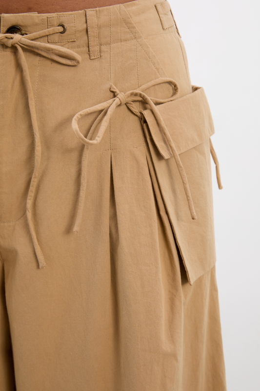 Aw25-dm-2035 Tatianna Culotte Tan