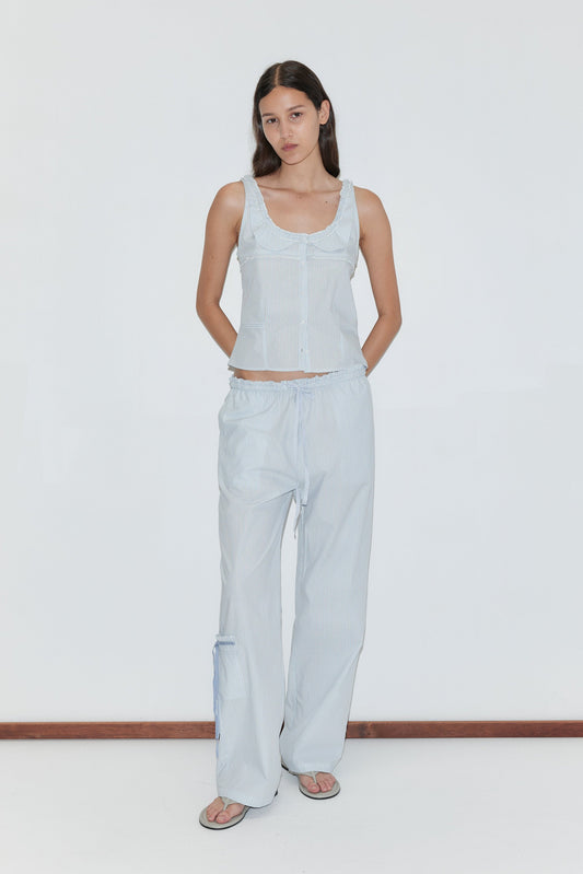 DEIJI STUDIOS-726 FRILLS TOP-MIST STRIPE_02.jpg