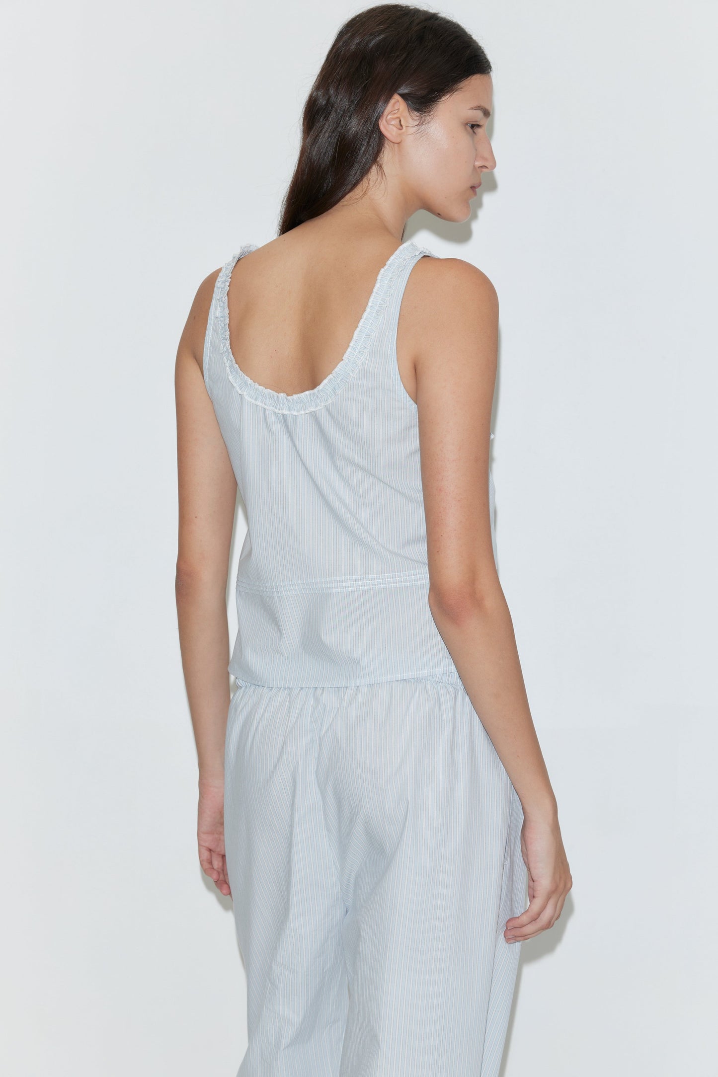 DEIJI STUDIOS-726 FRILLS TOP-MIST STRIPE_03.jpg
