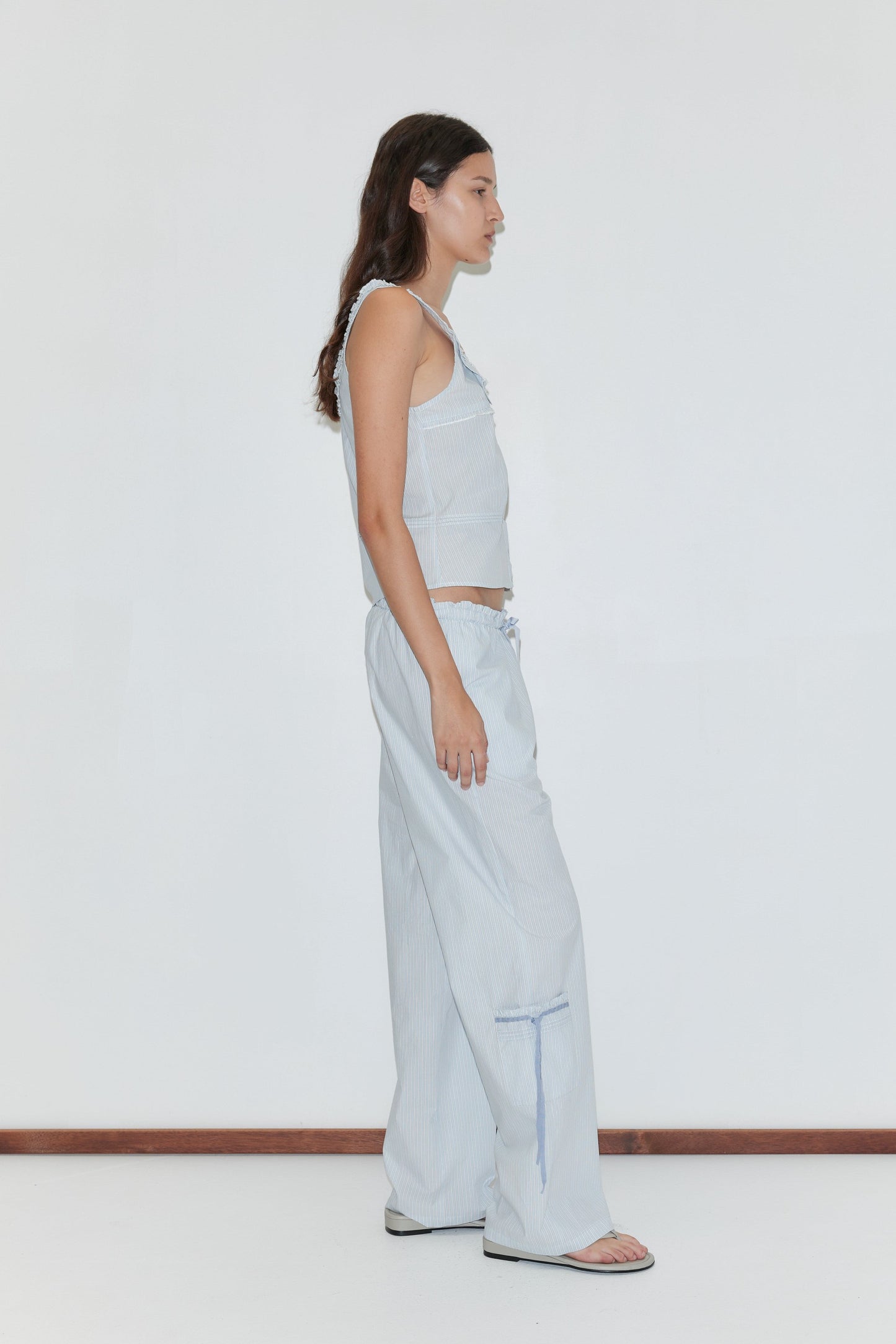 DEIJI STUDIOS-726 FRILLS TOP-MIST STRIPE_04.jpg