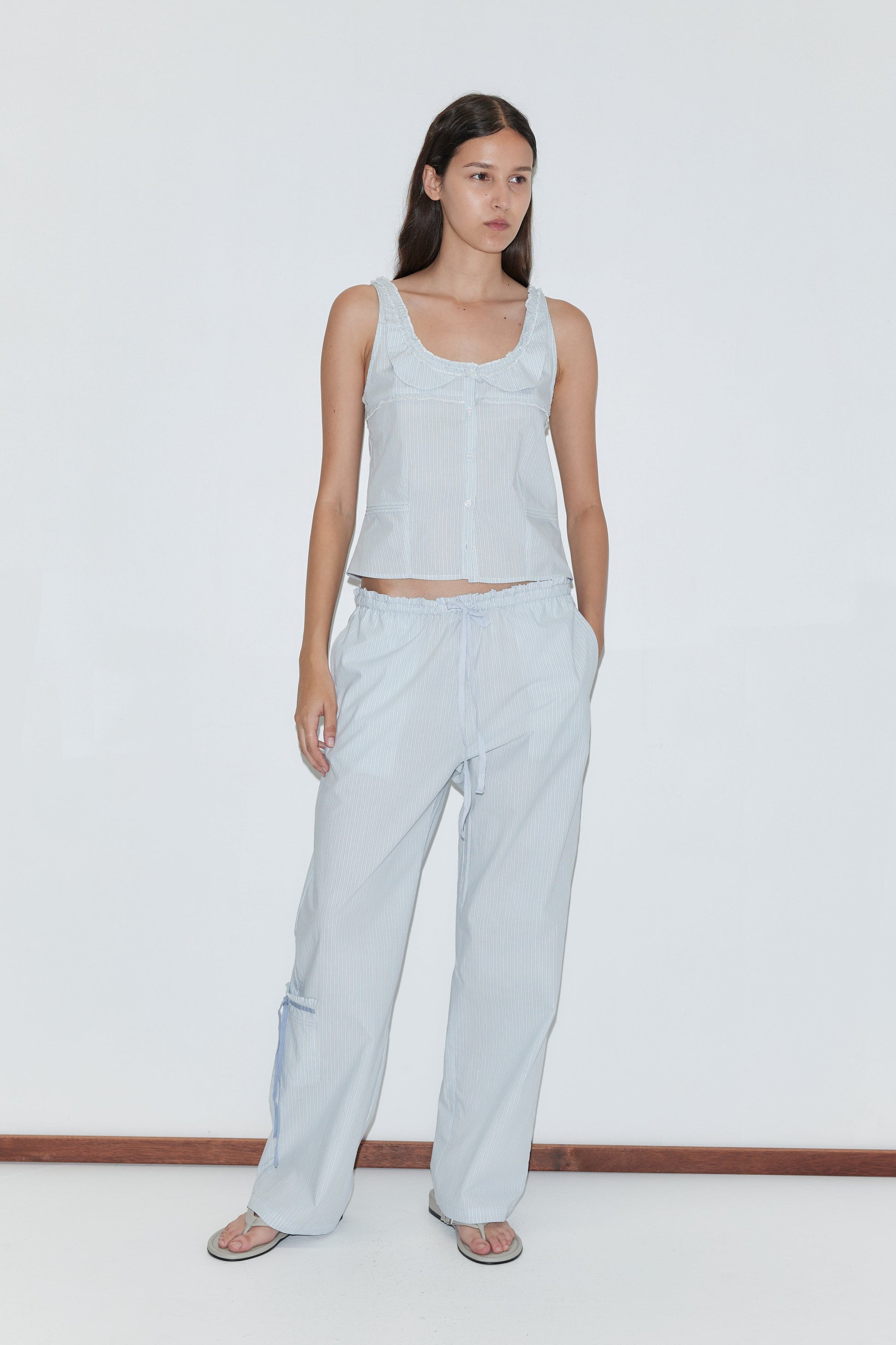 DEIJI STUDIOS-726 FRILLS TOP-MIST STRIPE_05.jpg